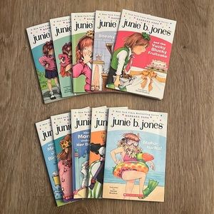 Set of 10 Junie B. Jones Kids Books